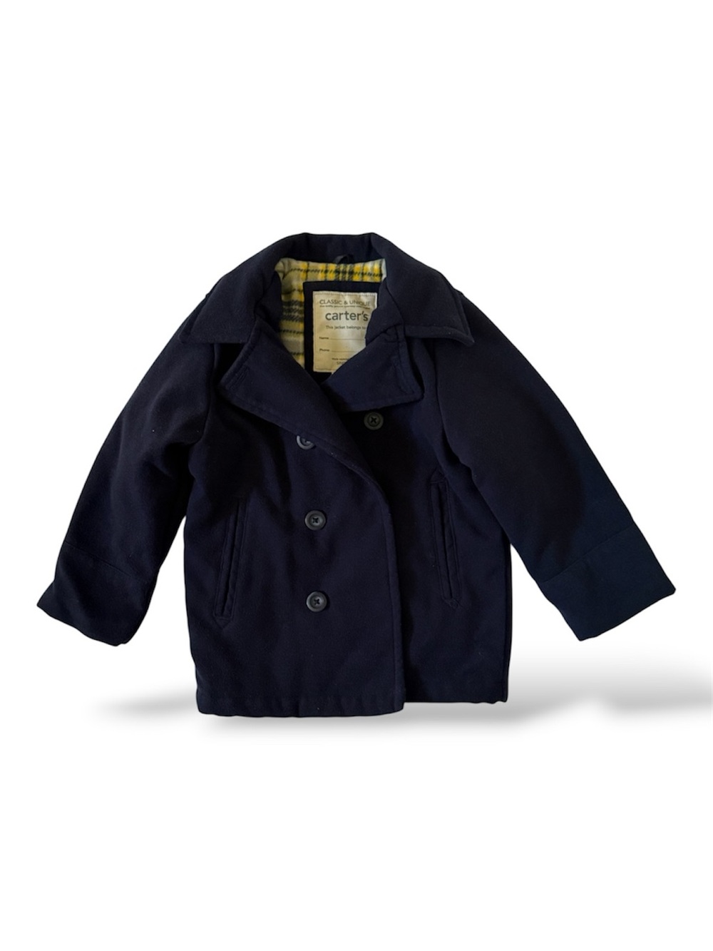 Carter's Classic Navy Peacoat